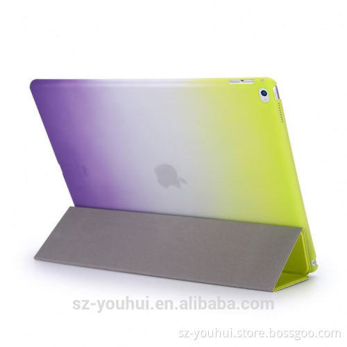 New style rainbow color case for ipad pro 12.9 tablet